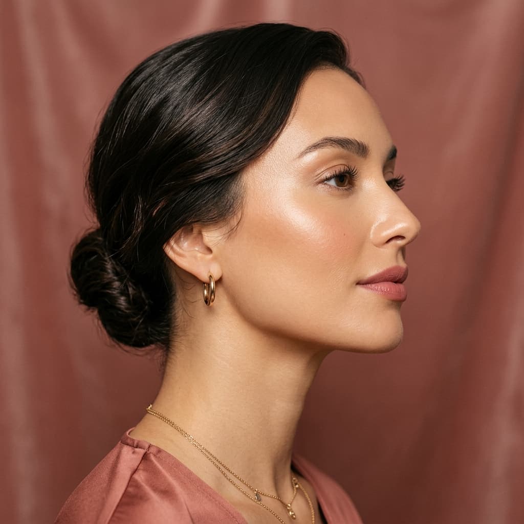 Model beauty background
